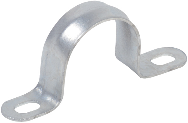 IEK ELASTA Скоба металл.двухлапковая d38-40мм