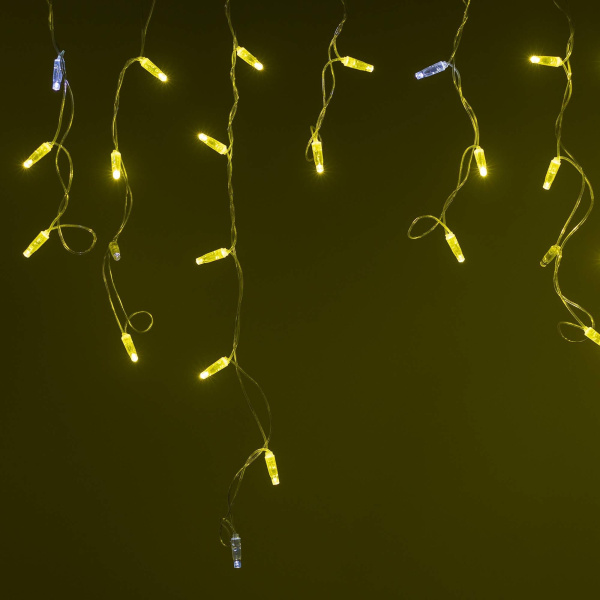 Купить Arlight Светодиодная гирлянда ARD-EDGE-CLASSIC-2400x600-CLEAR-88LED-FLASH Gold (230V, 6W) (Ardecoled, IP65) 031186