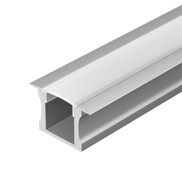 Arlight Профиль с экраном ALU-SLIM-H15-F-2000 ANOD+FROST (Алюминий) 018243