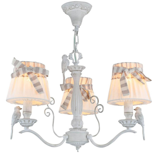 Maytoni Elegant Bird Белый Антик Люстра 3xE14 40W ARM013-03-W