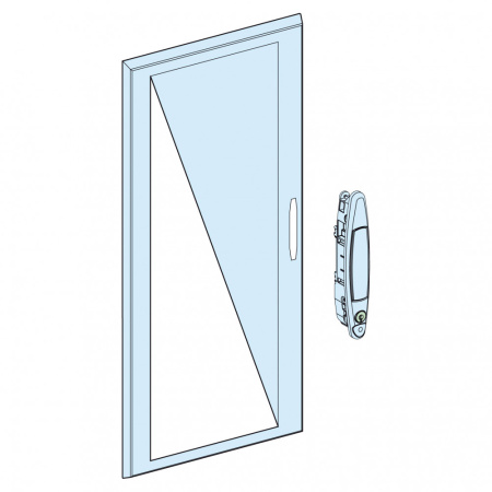SE Prisma Plus G Дверь прозрачная для шкафа навесного 24 мод. 08138
