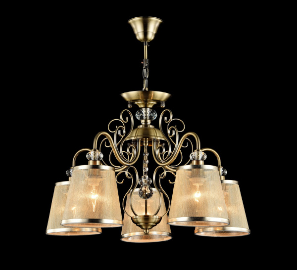 Купить Freya Classic Driana Бронза Антик Потолочный светильник E14 40W FR2405-PL-05-BZ