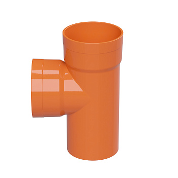 DKC Тройник для двустенных труб, 90 град., полипропилен, д.140мм