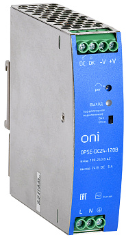IEK ONI Блок питания OPSE 220В AC/24В DC 120Вт