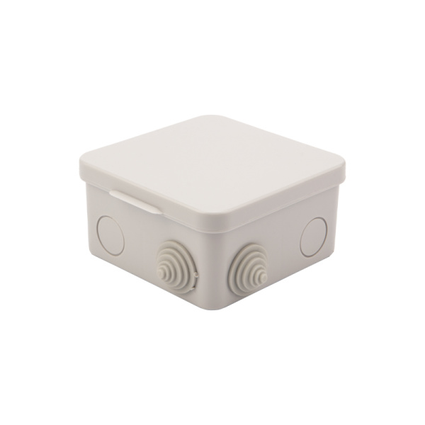 Коробка распределительная наружного монтажа с откидной крышкой 100х100х50 мм, IP54 Rexant 28-3059