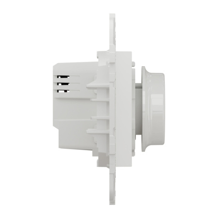 SE Wiser Unica New Белый LED-диммер универсальный поворотно-нажимной, 200Вт NU551818