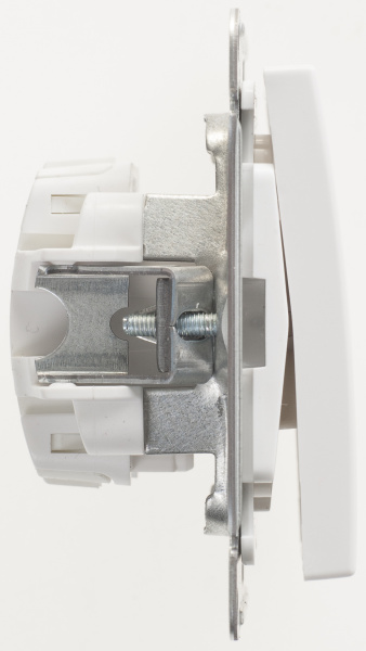 Купить Systeme Electric Wessen 59 Бел Выключатель 1-клавишный, 10АХ