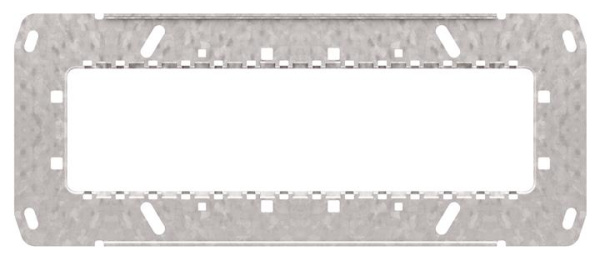 ABB Суппорт стальной для рамок итальянского стандарта, на 7 модулей, без монтажных лапок 2CLA277790N1001