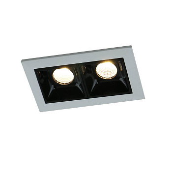 Arte Lamp GRILL Встраиваемый точечный светильник 4,45*74,5*3,46 A3153PL-2BK