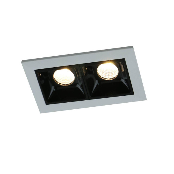 Arte Lamp GRILL Встраиваемый точечный светильник 4,45*74,5*3,46 A3153PL-2BK