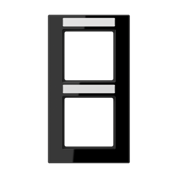 JUNG Рамка 2-кратная, чёрный AC582BFNASW