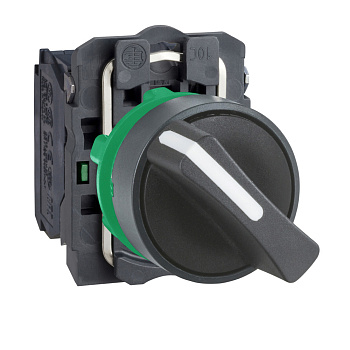 SE Черный переключатель 22мм XB5AD23