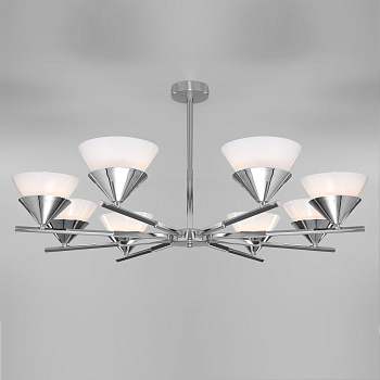 Eurosvet Потолочная люстра в стиле лофт 70138/8 хром a057600