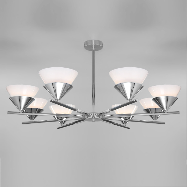 Eurosvet Потолочная люстра в стиле лофт 70138/8 хром a057600