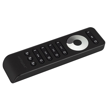 Arlight Пульт SMART-R33-DIM Black (4 канала, 2.4G) (IP20 Пластик, 5 лет) 032941