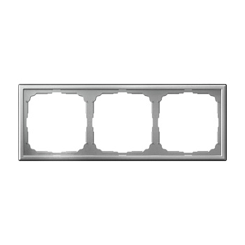 Systeme Electric ArtGallery Алюминий Рамка 3-ая, универсальная