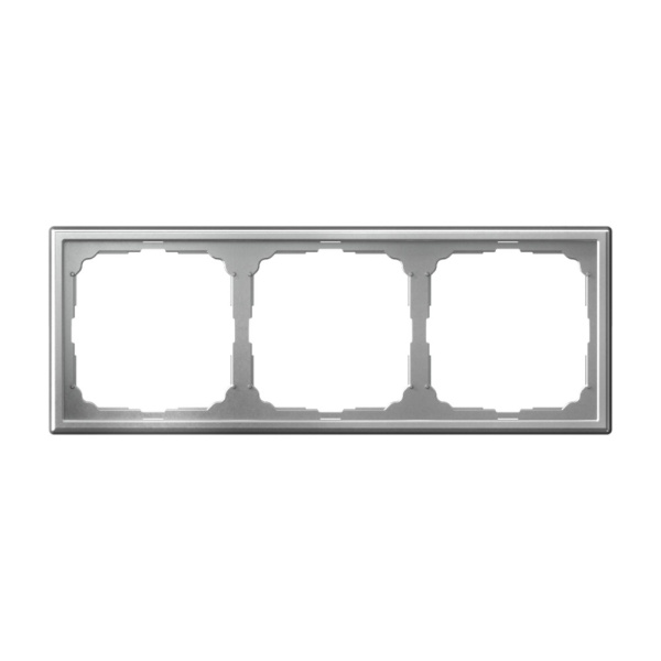 Systeme Electric ArtGallery Алюминий Рамка 3-ая, универсальная