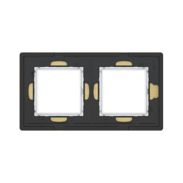 Купить DKC Рамка из натурального дерева, "Avanti", беленый дуб, 2 поста (4 мод.)