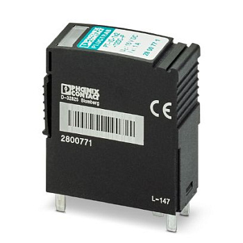 Phoenix Contact PT-IQ-1X2-12DC-P Штекерный модуль для защиты от перенапр-й 2800771