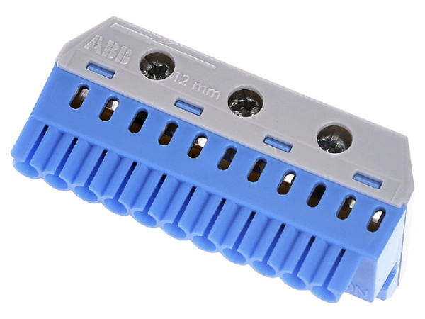 Купить ABB Клеммник самозажимной N11x4+3x25мм ZK113B 1SPE007715F9704
