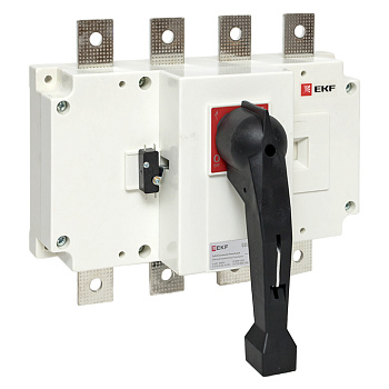 EKF Рубильник-выключатель 630A 4P c рукояткой управления для прямой установки PowerSwitch
