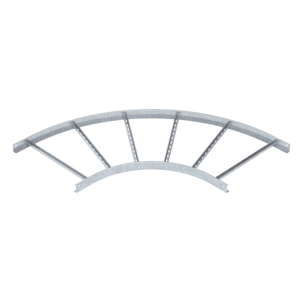 OBO BETTERMANN  Угловая секция 90° лестничного лотка 60х600 мм R=500 мм 6211458