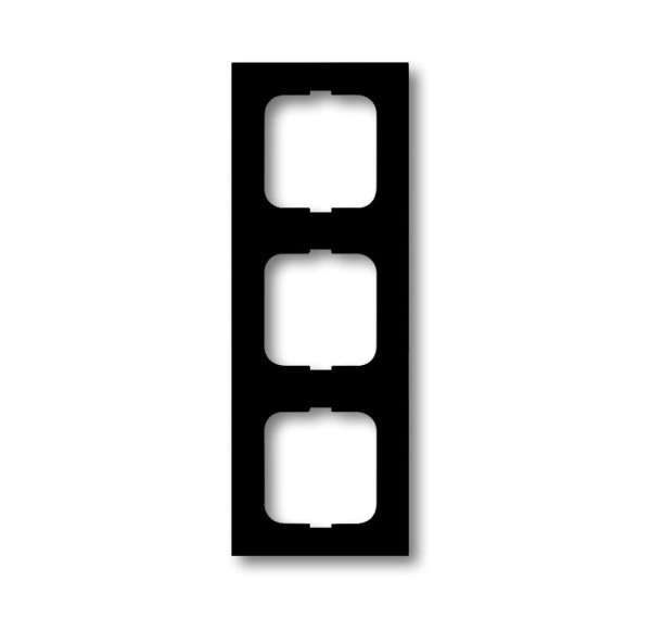 ABB BJE Future Linear Черный бархат Рамка 3-ая 2CKA001754A4421