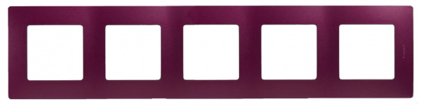 Купить Legrand Etika Сливовая Рамка 5-ая 672565