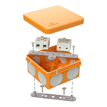 Промрукав Коробка огнестойкая для о/п двухкомпонентная 60-0210-FR10.0-4 Е15-Е120 80х80х40