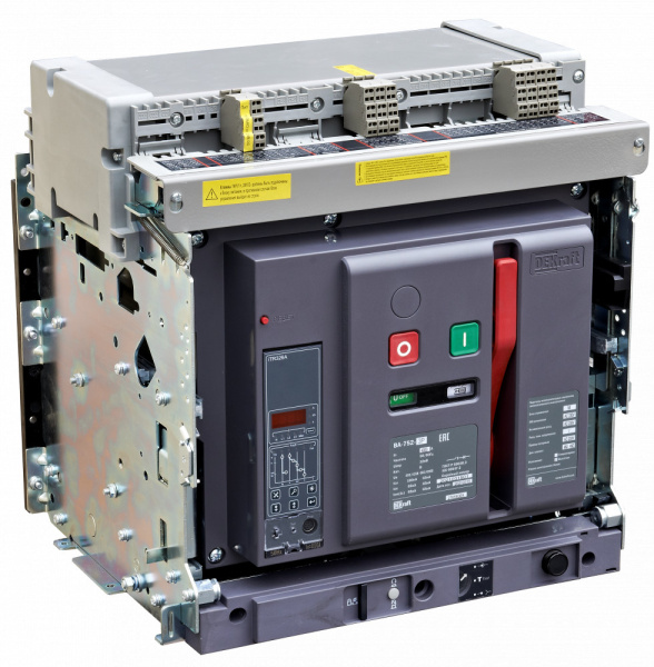 Dekraft Воздушный автоматический выключатель выкатной 3P 3200А 100кА расцепитель М ВА-752