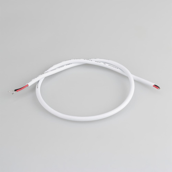 Arlight Провод питания ARL-MOONLIGHT-20AWG-2W-D4.5-CU-500 White (Закрытый) 025548