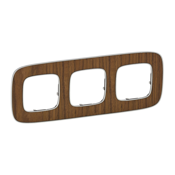 Legrand Valena ALLURE Орех Рамка 3-ая 754463