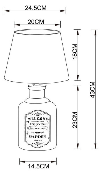 Купить Arte Lamp A4272LT-1GY Настольные лампы декоративные