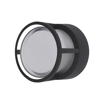 ST LUCE  SL9504.411.01 Светильник уличный настенный Черный/Белый LED 1*5W 4000K