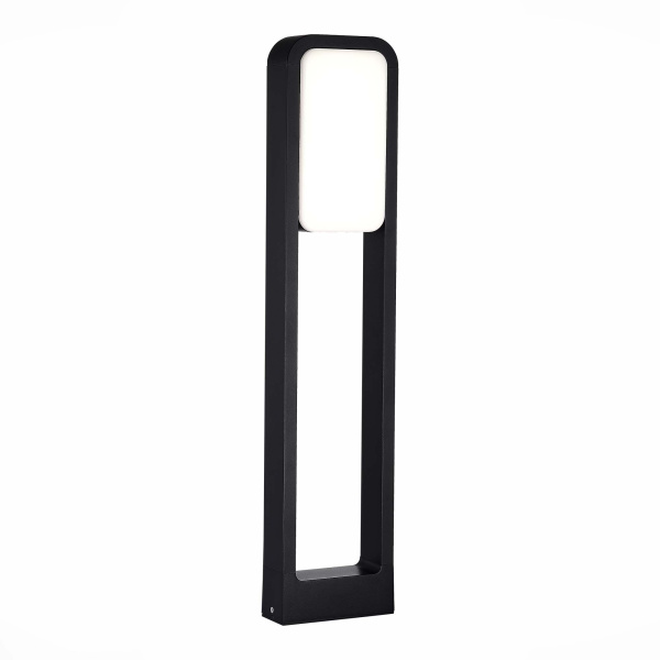 ST LUCE SL9509.405.01 Светильник уличный наземный Черный/Белый LED 1*15W 4000K