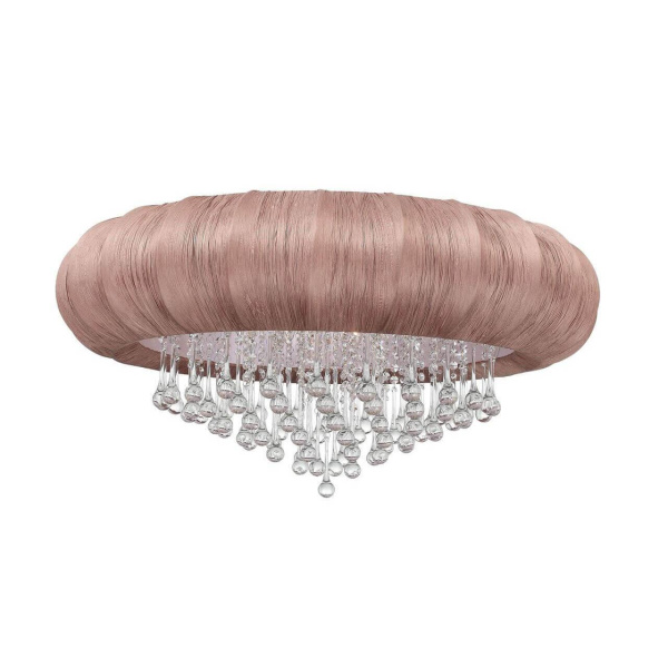 ST LUCE SL350.582.12 Люстра потолочная  Хром/Кофейный E14 12*40W