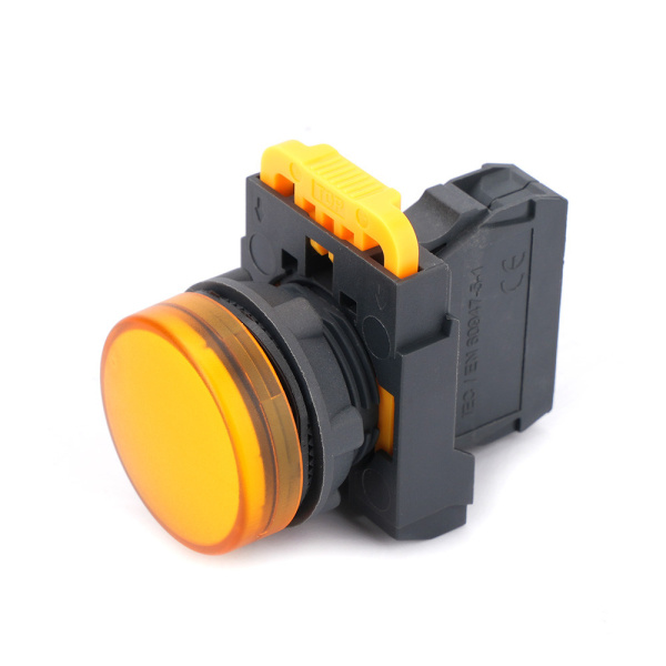 Systeme Electric Сигнальная лампа SB5 в сборе модульная 22 мм желтая 24В DC