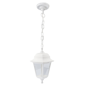 ЭРА НСУ 04-60-001 Светильник садово-парковый, "Адель" подвесной четырехгранный белый