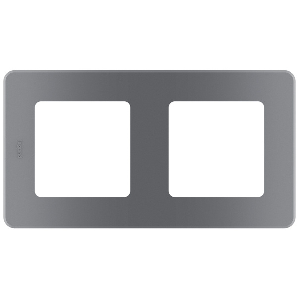 Legrand INSPIRIA Дымчатый Рамка - 2 поста 673947