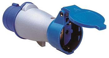 ABB Адаптер IEC / Schuko 16A, 2P+E, IP44 2CMA170196R1000