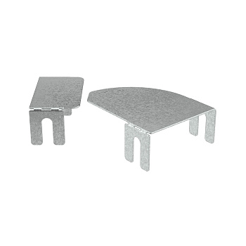 DKC Крышка на горизонтальный изменяемый угол СРО 0-45град. 50, в комплекте с крепежными элементами и соединительными пластинами,необходимыми для монта