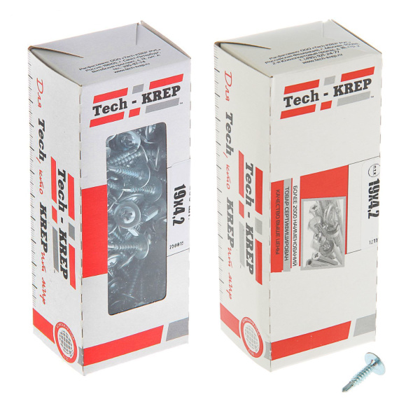 Tech-Krep Саморез ШСММ св. 4,2х19 (200 шт) - коробка с ок. 102150