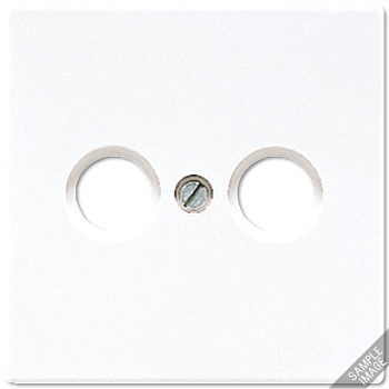 JUNG LS 990 Бежевая Накладка TV-FM розетки LS990TV