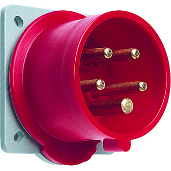 ABB Вилка панельная прямая 32A,3P+N+E,IP44 2CMA193451R1000