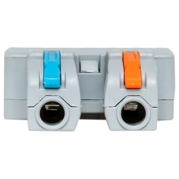 Купить EKF Строительно-монтажная клемма СМК 222-426 разветвительная 6 выходов 0,08-4 мм2