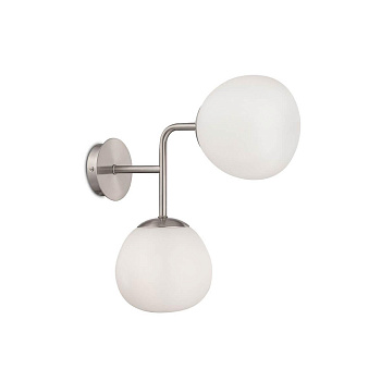 Maytoni Modern Erich Никель Бра E14 40W MOD221-WL-02-N