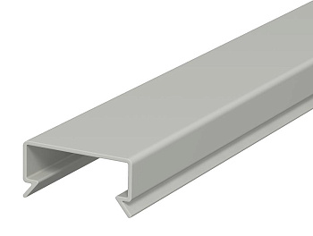 OBO Bettermann Крышка кабель-канала LK4 25 мм, ПВХ, серый 6178482