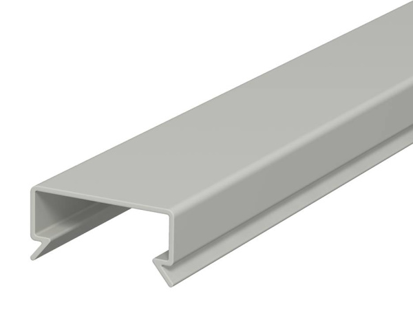 OBO Bettermann Крышка кабель-канала LK4 25 мм, ПВХ, серый 6178482