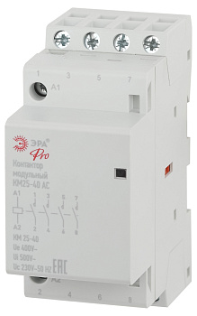 ЭРА NO-902-298 Pro Контактор модульный КМ25-40 AC (6/30/1080)