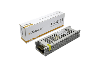 SWG Блок питания компактный (узкий), 200 W, 12V T-200-12
